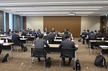 平成31年3月14日　民間資金借入の入札による資金調達に関する説明会の様子