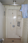 photo of a shower room of the dormitory