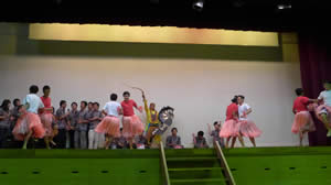 performance competition by the students