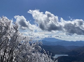 mountain in winter