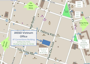 View Vietnum Office Map