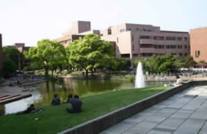 筑波大学のキャンパス風景