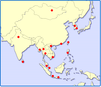 アジア地図