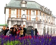 秋の校外学習の写真（フルーツフラワーパーク）