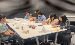 茶道体験の様子