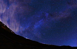 心の静謐：富士山の星空