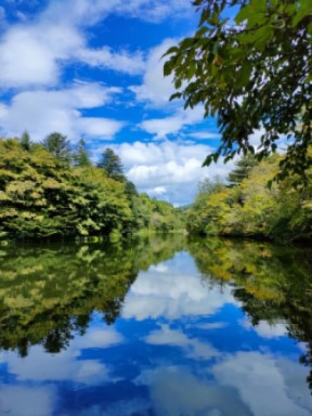 軽井沢雲場池