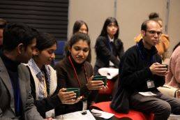 茶道体験の様子